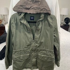Women’s GAP green jacket. XS good condition